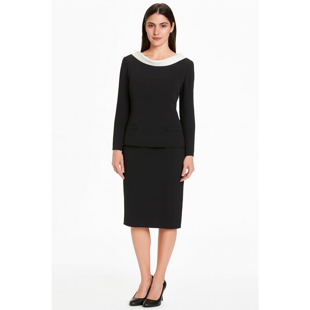 SPENSER JEREMY Women Black Career Dress Size `12 NWT